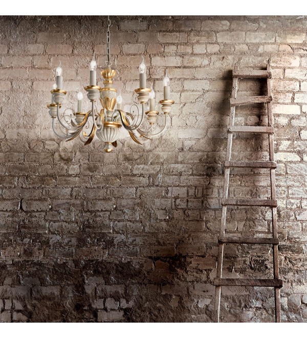 Светильник настенный Ideal Lux Firenze AP2 Золото E14 020846