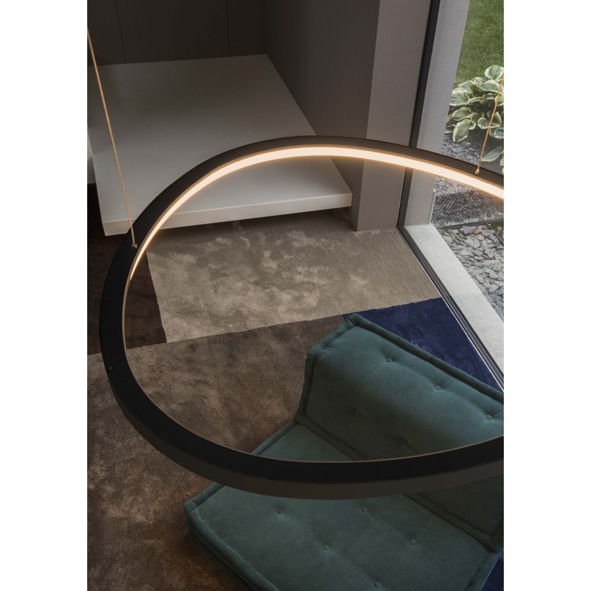 Люстра подвесная Ideal Lux Gemini SP D081 On-Off 2700K Латунь LED 341606