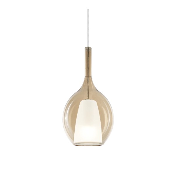 Светильник подвесной Ideal Lux Kalique SP1-3 D18 Голубой E27 360089
