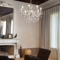 Люстра подвесная Ideal Lux Impero SP6 Серебро T14 002408