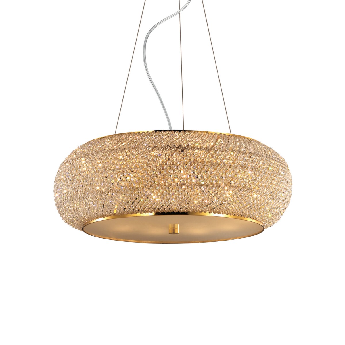 Люстра подвесная Ideal Lux Pasha SP10 Золото E14 082257