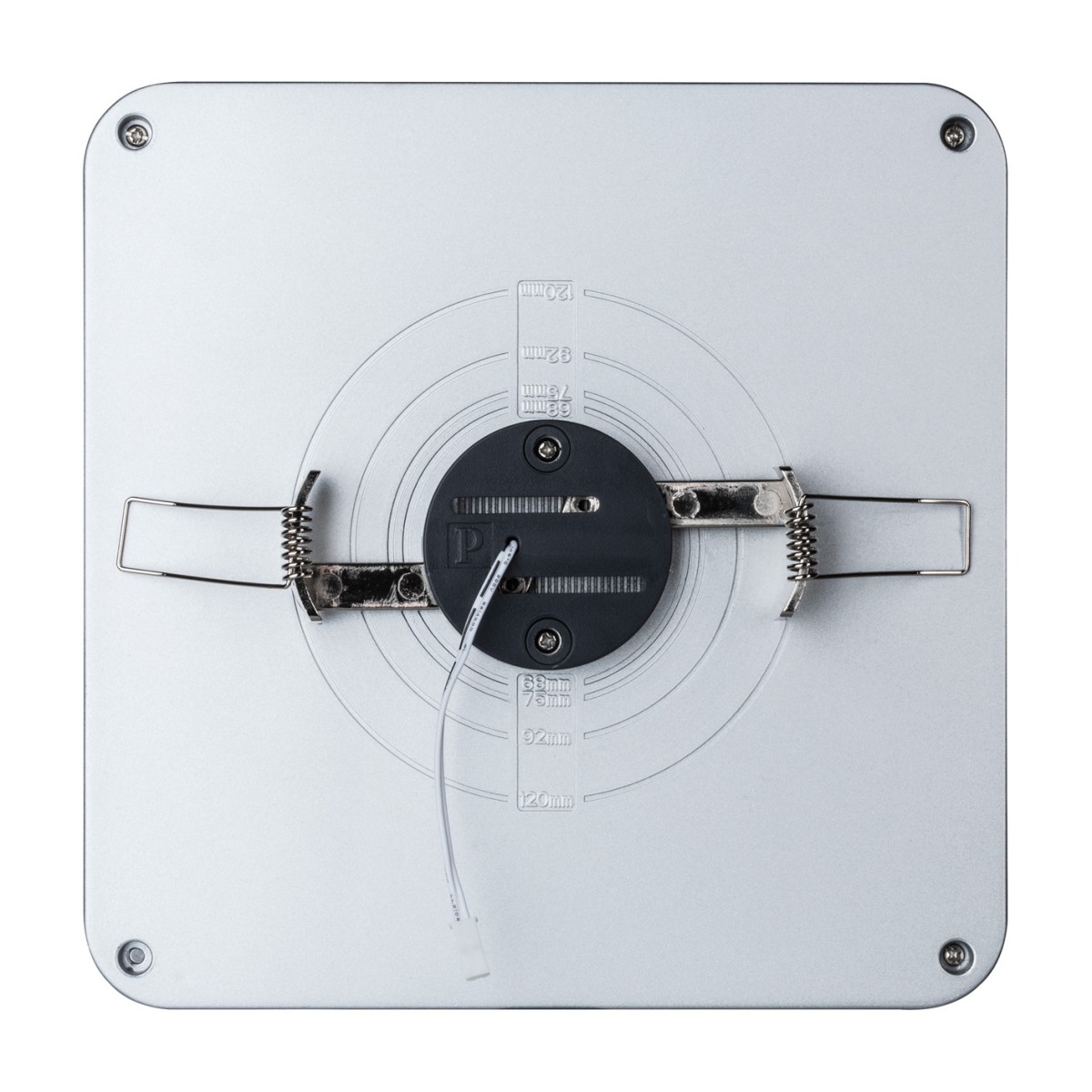 Панель встраиваемая Paulmann Premium Line Panel Shower 210х210 мм Хром матовый 2700K LED 92791