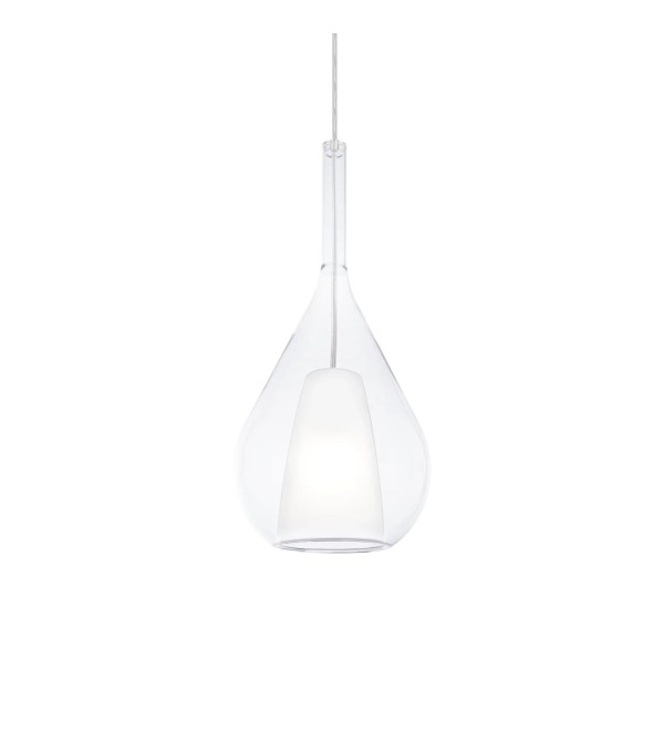 Светильник подвесной Ideal Lux Kalique SP1-3 D18 Прозрачный E27 360072