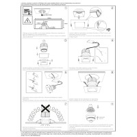 Светильник встраиваемый Ideal Lux Dynamic Source 09W 3000K LED Черный 252988