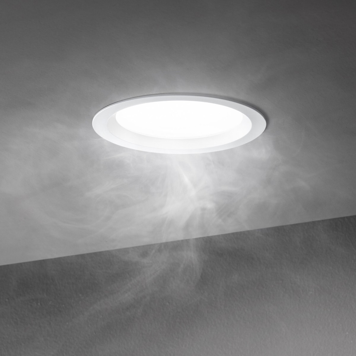 Светильник встраиваемый Ideal Lux Basic FI Round IP65 Белый 3000К LED 312118