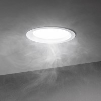 Светильник встраиваемый Ideal Lux Basic FI Round IP65 Белый 3000К LED 312118