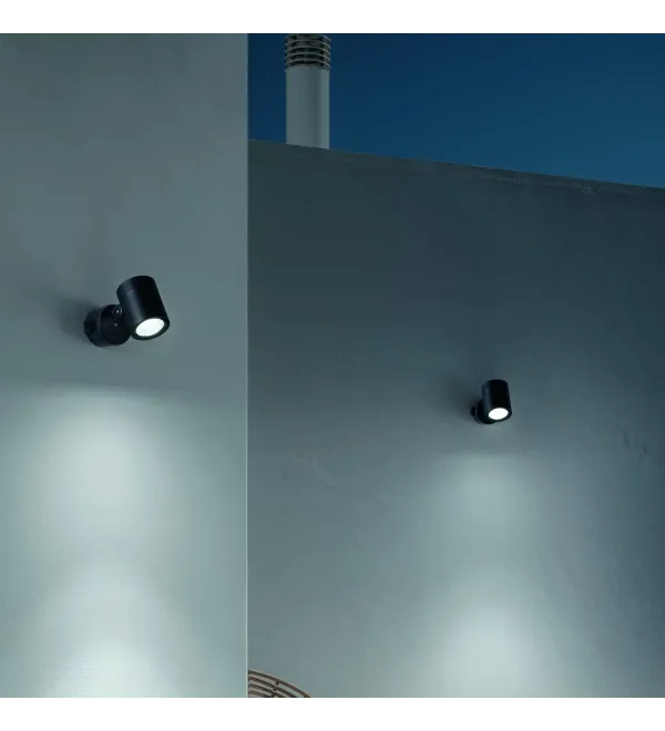 Прожектор уличный Ideal Lux O-ZONE PT SMALL LED 13Вт 220В IP66 Черный 325019