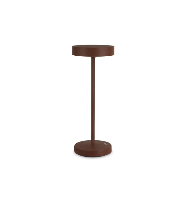 Светильник уличный настольный Ideal Lux Toffee TL Кофе Сенсор Аккумулятор 3000К LED 347868