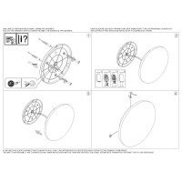Светильник уличный Ideal Lux Punto AP D30 Белый 3000К LED 328553