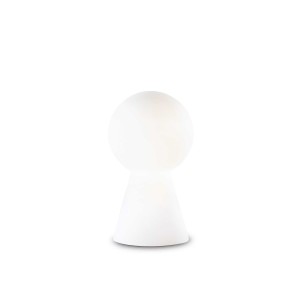 Лампа настольная Ideal Lux Birillo TL1 Small Белый E27 000268