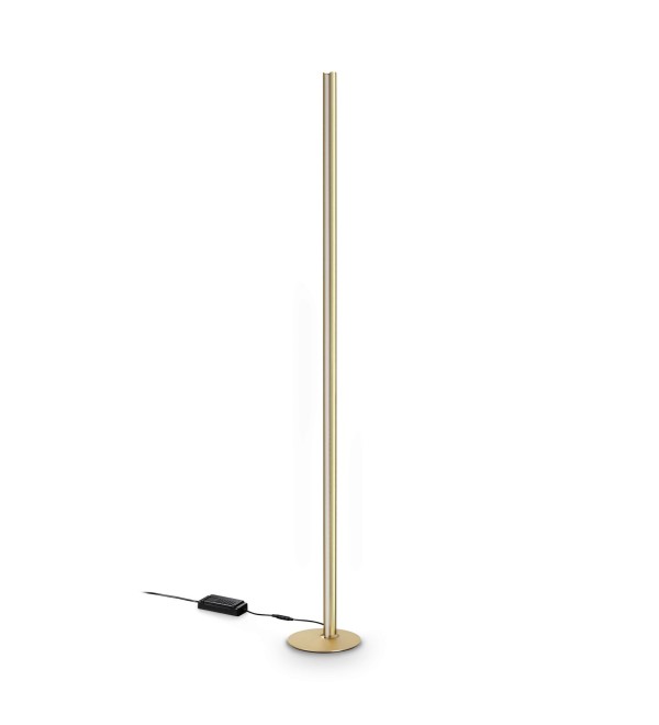 Торшер напольный Ideal Lux Dorica PT1 Латунь 3000К LED 366166