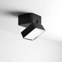 Светильник уличный Ideal Lux Omega AP Square 4000K Черный LED 285535