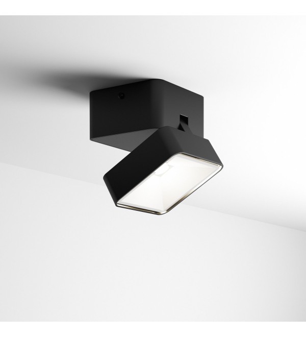 Светильник уличный Ideal Lux Omega AP Square 4000K Черный LED 285535