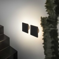 Светильник настенный Ideal Lux Cover AP D20 Round Черный LED 195759