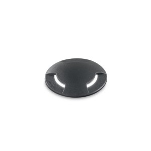 Светильник встраиваемый уличный Ideal Lux Way FI Round D90 Triple GU10 Черный 351575