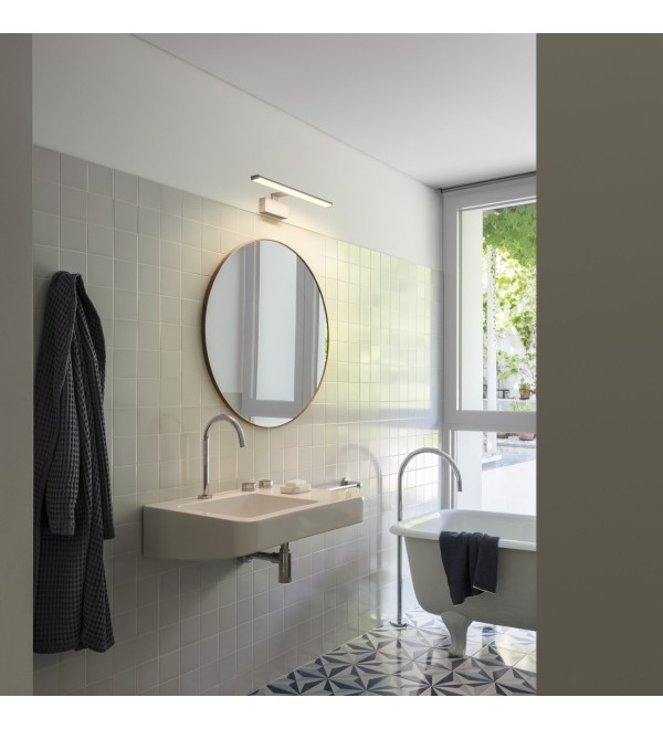 Светильник настенный Ideal Lux Alma AP D51 Хром 3000К 224930