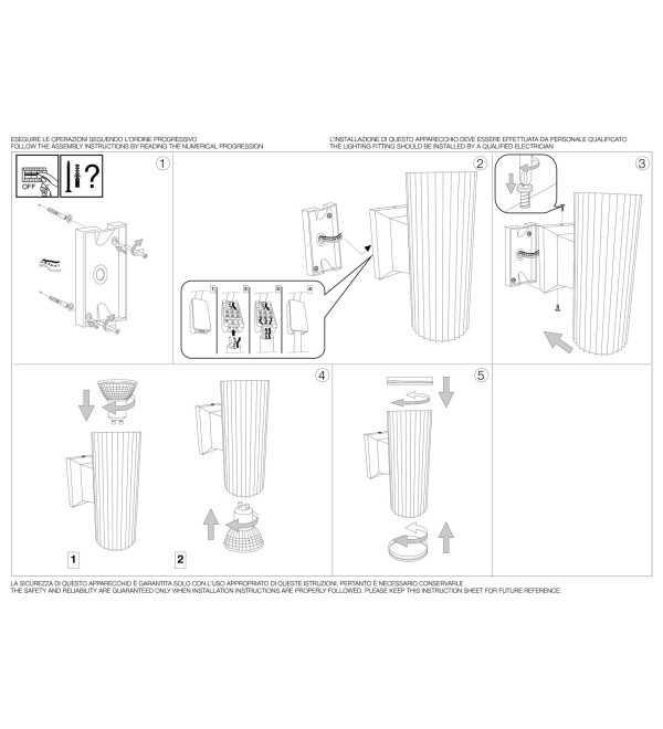 Светильник уличный Ideal Lux Base AP2 Черный GU10 129433