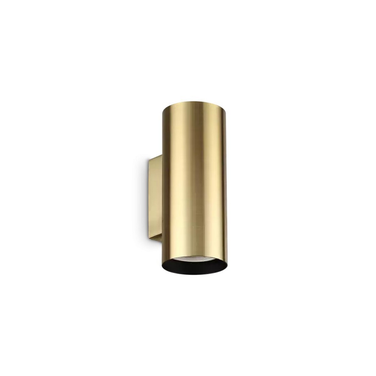 Светильник настенный Ideal Lux Look AP2 Round D60 H150 Латунь GU10 369990