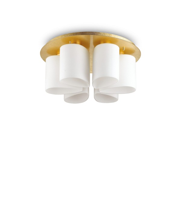 Люстра потолочная Ideal Lux Daisy PL6 Золото E27 247779