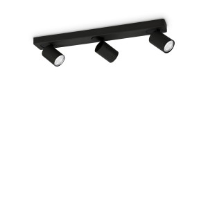 Светильник потолочный Ideal Lux Rudy PL3 Round Черный GU10 229058