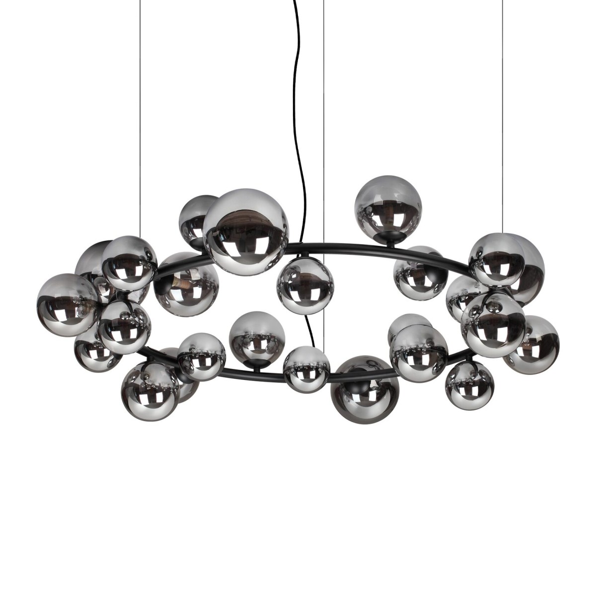 Люстра подвесная Ideal Lux Perlage SP25 Серый G9 363387