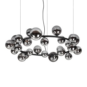 Люстра подвесная Ideal Lux Perlage SP25 Серый G9 363387