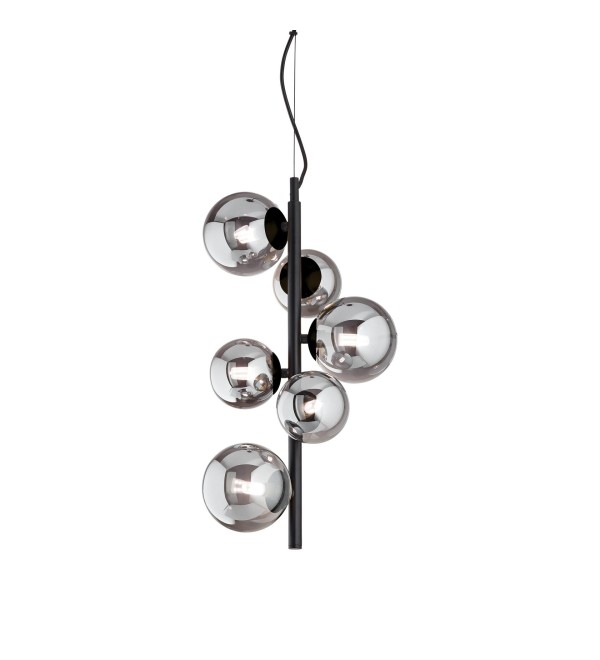 Люстра подвесная Ideal Lux Perlage SP6 Серый G9 271422