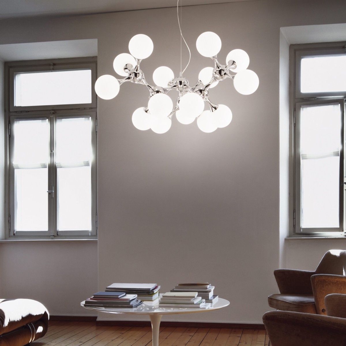 Люстра подвесная Ideal Lux Nodi SP15 Хром E14 200491