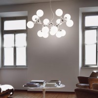 Люстра подвесная Ideal Lux Nodi SP15 Хром E14 200491