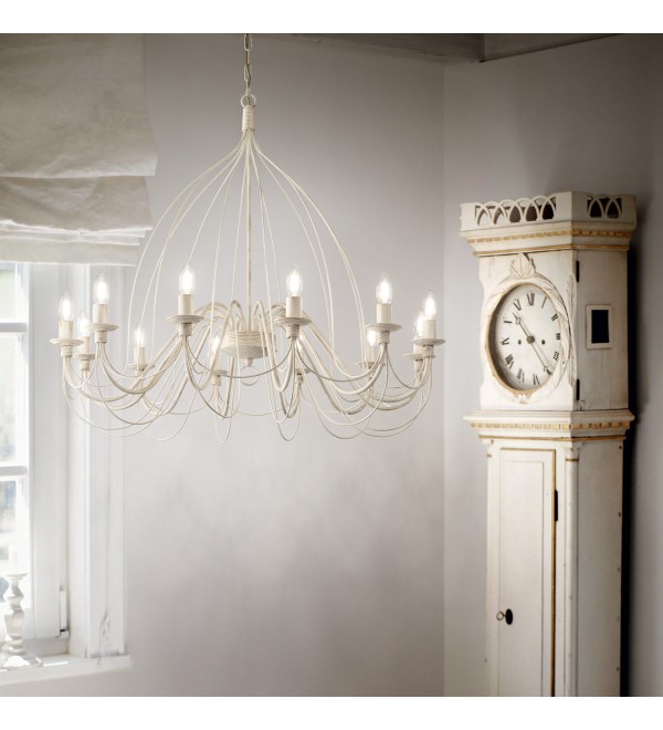 Люстра подвесная Ideal Lux Corte SP12 Ржавчина E14 097671