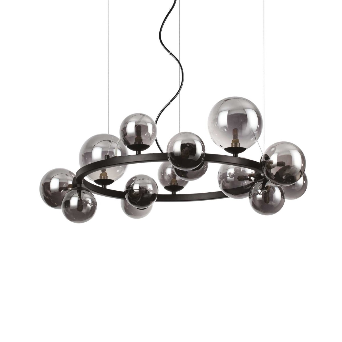 Люстра подвесная Ideal Lux Perlage SP14 Серый G9 271385