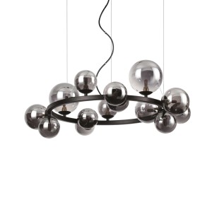 Люстра подвесная Ideal Lux Perlage SP14 Серый G9 271385
