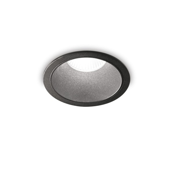 Светильник встраиваемый Ideal Lux Game Trim Round 11Вт LED IP65 Черный 3000К 327754