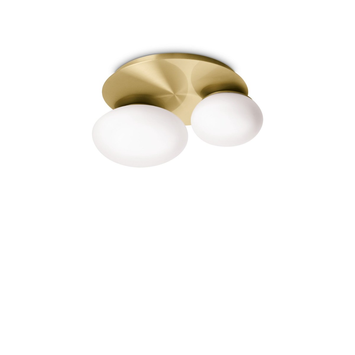 Светильник настенный Ideal Lux Ninfea AP2 G9 Латунь 346533