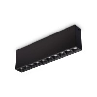 Светильник потолочный Ideal Lux Lika PL 21Вт 3000K Черный 369945