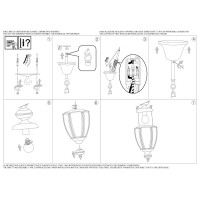 Светильник подвесной Ideal Lux Norma SP1 Латунь античная E27 005911