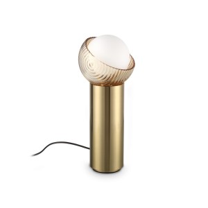 Лампа настольная Ideal Lux Bloom TL1 Small Латунь G9 366524