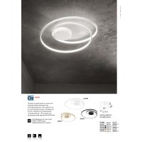 Люстра потолочная Ideal Lux Oz PL On-Off Белый 3000К 253688