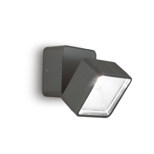 Светильник уличный Ideal Lux Omega AP Square 4000K Антрацитовый LED 285511