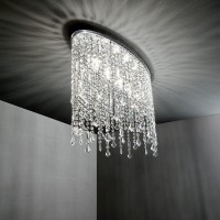 Люстра потолочная Ideal Lux Rain PL3 Хром E14 008370
