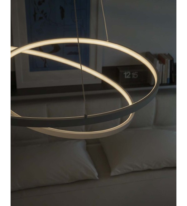Люстра подвесная Ideal Lux Oz SP D080 On-Off 4000K Белый LED 342436
