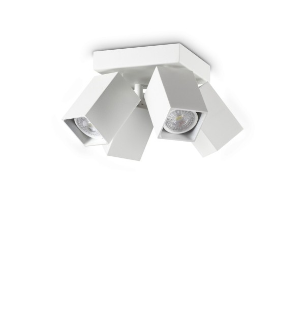 Светильник потолочный Ideal Lux Dynamite PL4 Square GU10 Белый 367446