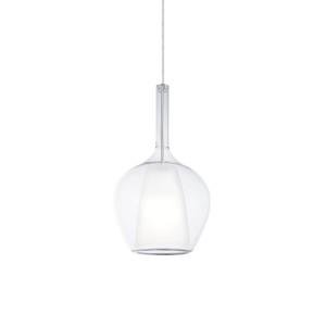 Светильник подвесной Ideal Lux Kalique SP1-1 D18 Прозрачный E27 359939