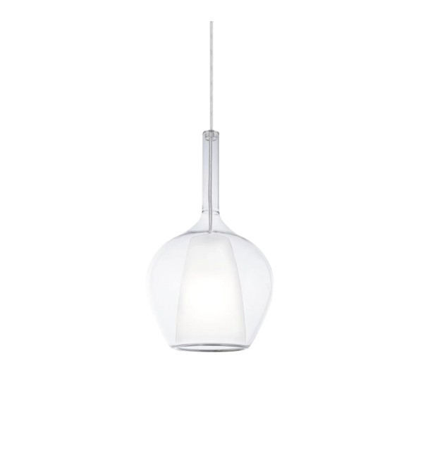 Светильник подвесной Ideal Lux Kalique SP1-1 D18 Прозрачный E27 359939
