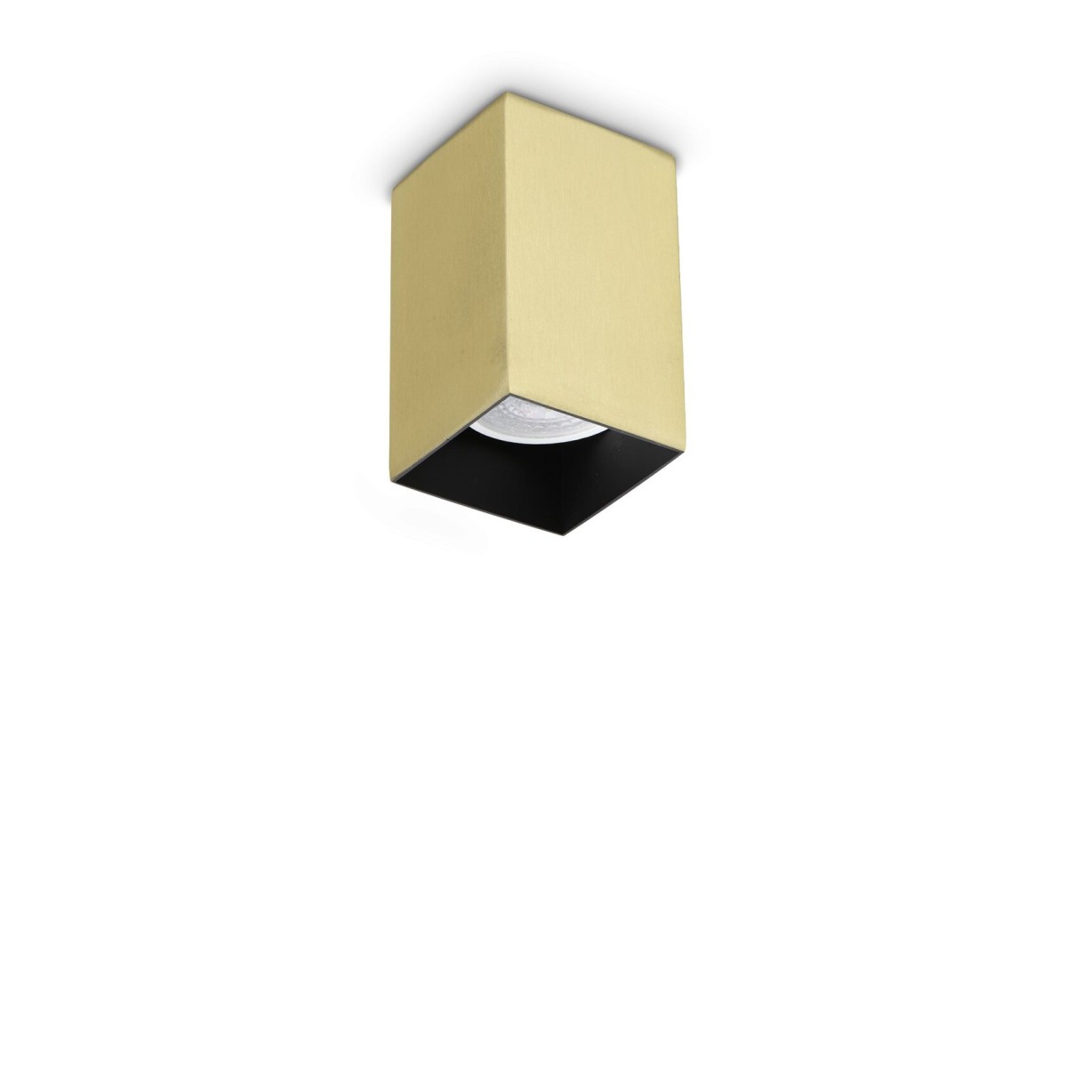 Светильник потолочный Ideal Lux Look PL01 Square D6.0 H010 Латунь GU10 371481