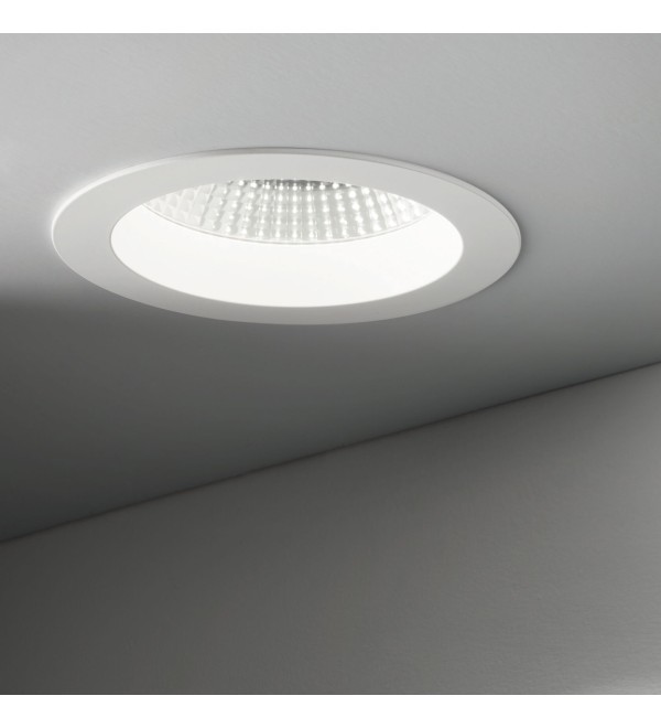 Светильник встраиваемый Ideal Lux Basic FI Accent 10W 3000K Белый LED 193458