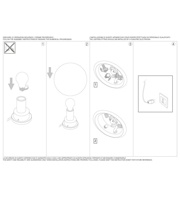 Светильник настольный Ideal Lux Mapa TL1 D20 E27 Белый 009155