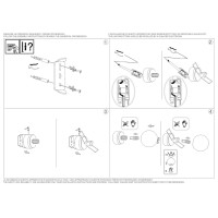 Светильник настенный Ideal Lux Perlage AP1 Серый G9 292403