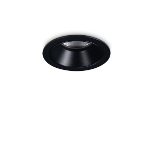 Светильник встраиваемый Ideal Lux Game Trim Round 05W 3000K LED Черный 349060