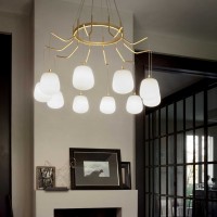 Люстра подвесная Ideal Lux Karousel SP10 Латунь G9 206394